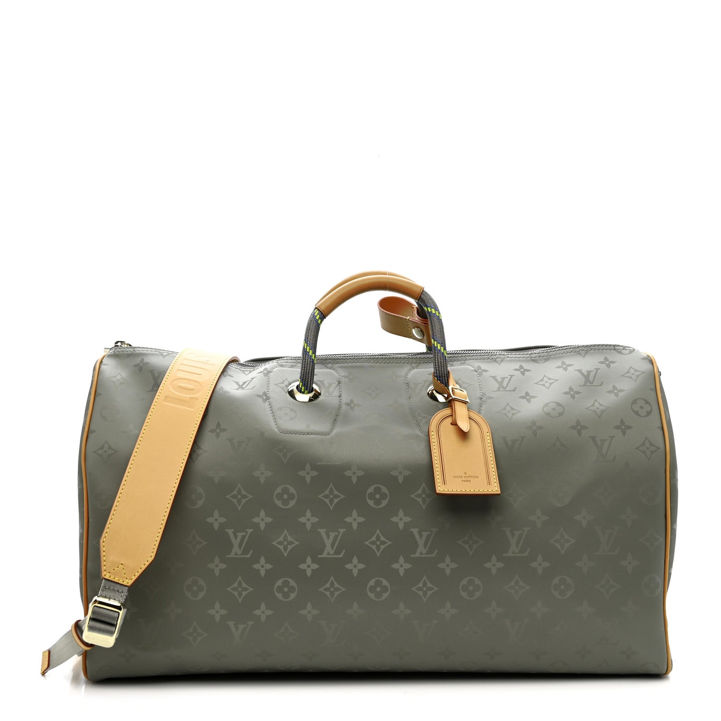 Monogram Titanium Keepall Bandouliere 50