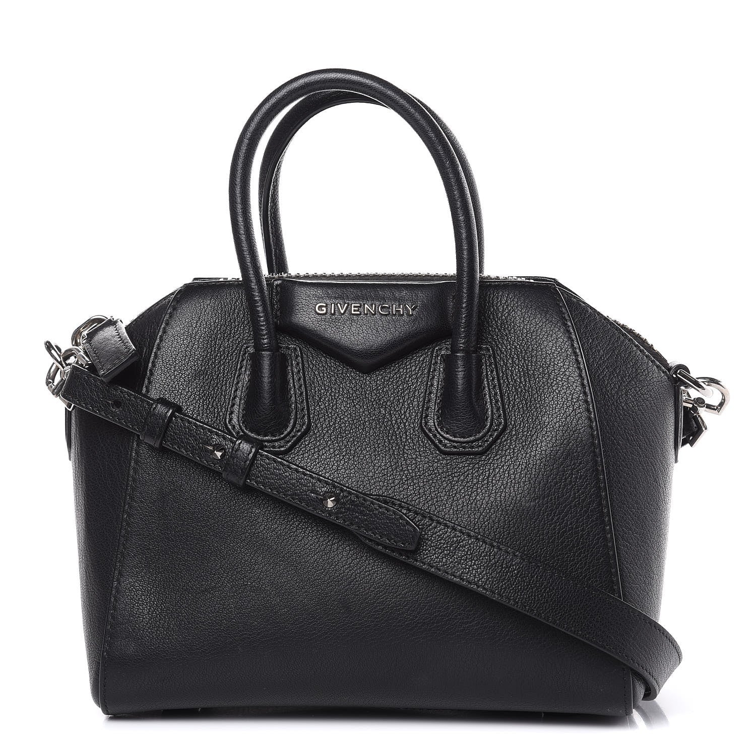 Givenchy Sugar Goatskin Mini Antigona Black 1 of 10