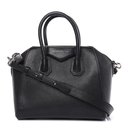 Givenchy Sugar Goatskin Mini Antigona Black 1 of 10