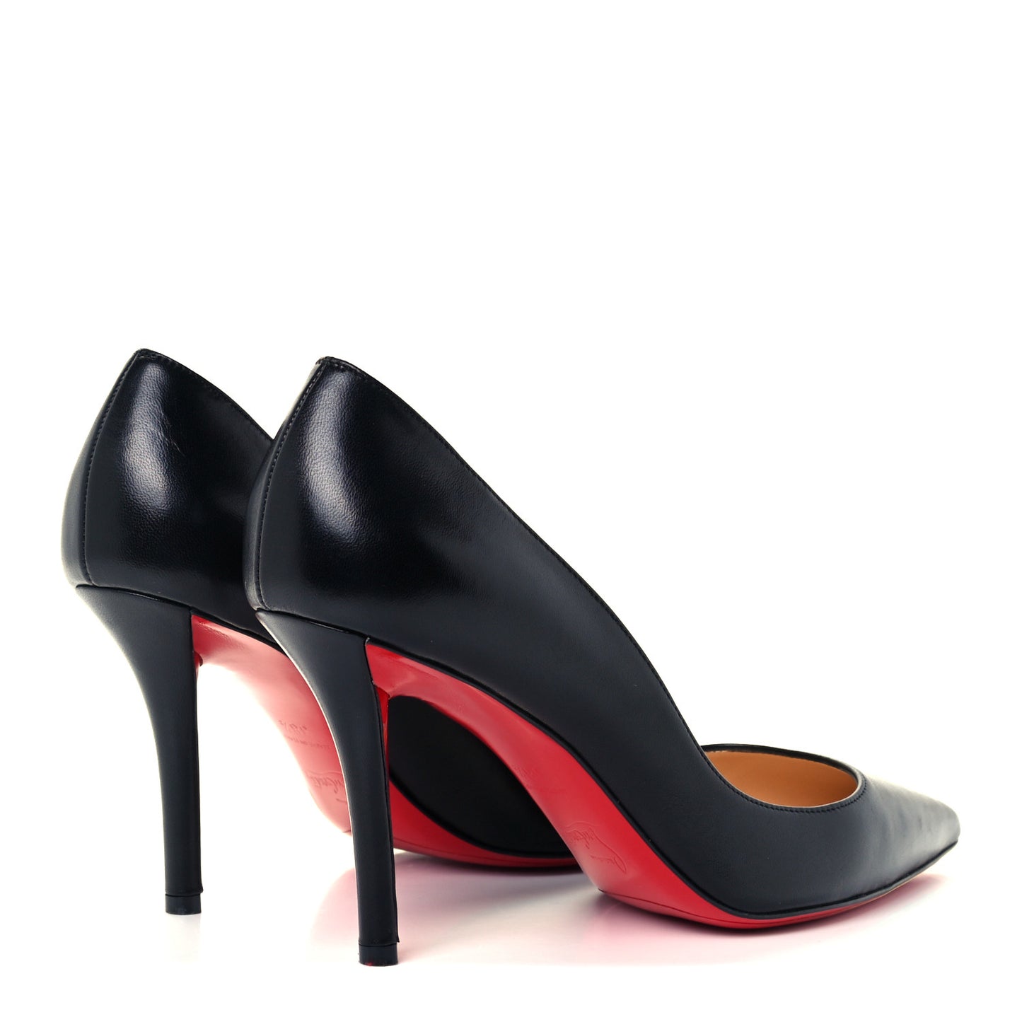 Shiny Nappa Apostrophy 85 Pumps 38.5 Black