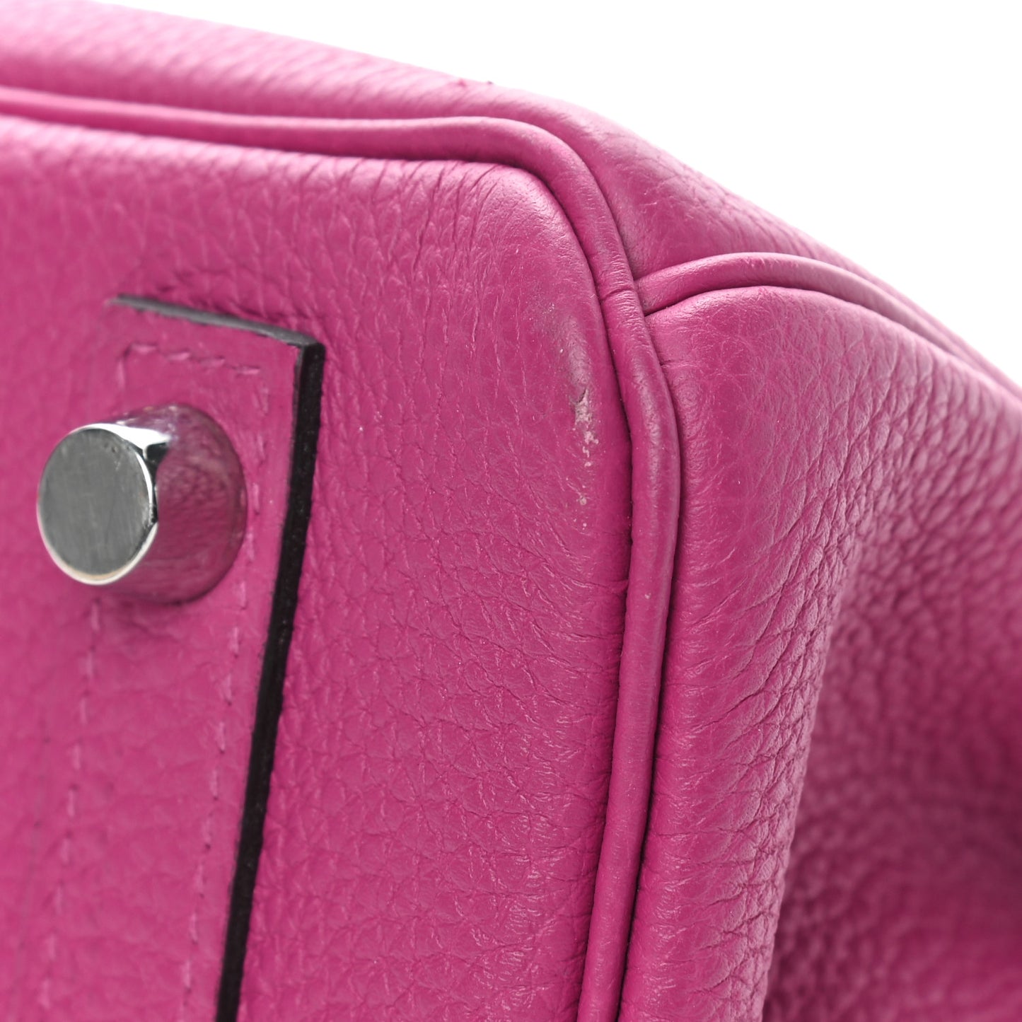 Togo Birkin 25 Rose Pourpre