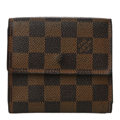 Louis Vuitton Damier Ebene Elise Wallet 10 of 13