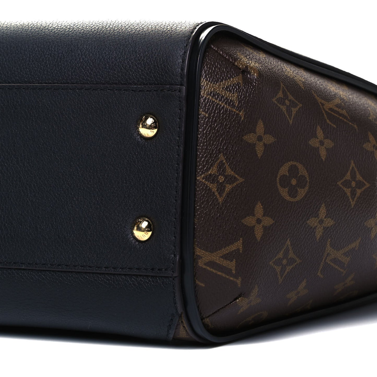 Calfskin Monogram Kimono Tote Black