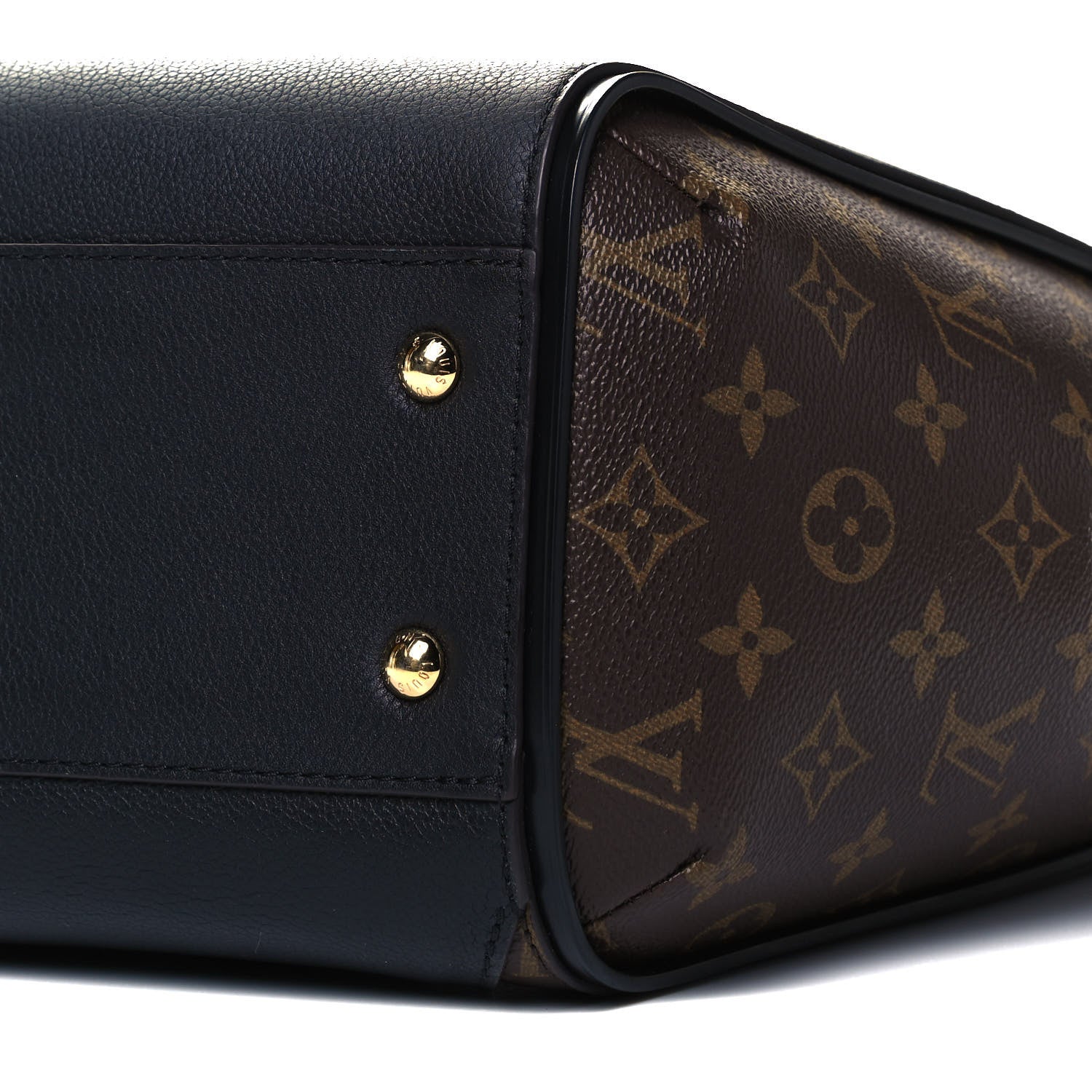 Louis Vuitton Calfskin Monogram Kimono Tote Black 9 of 9