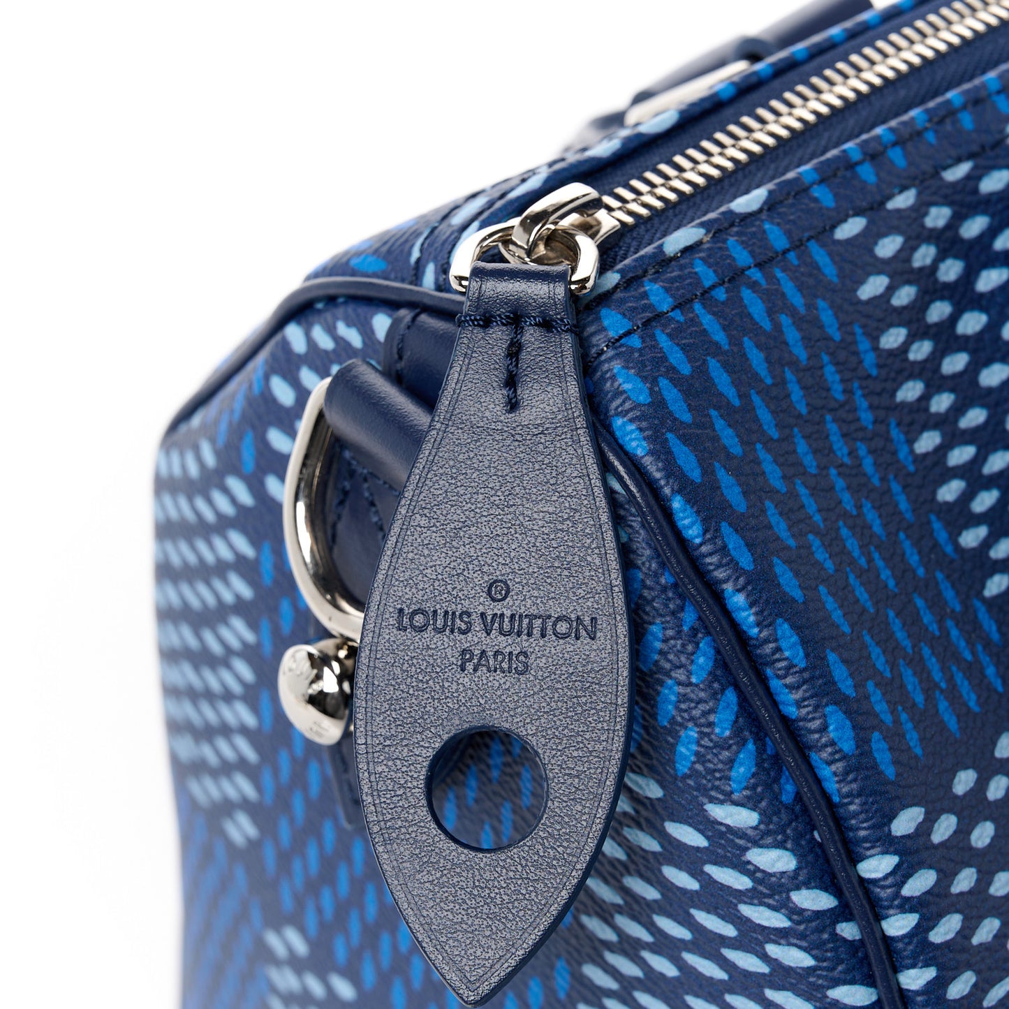 Damier Heritage Speedy Bandouliere 25 Blue