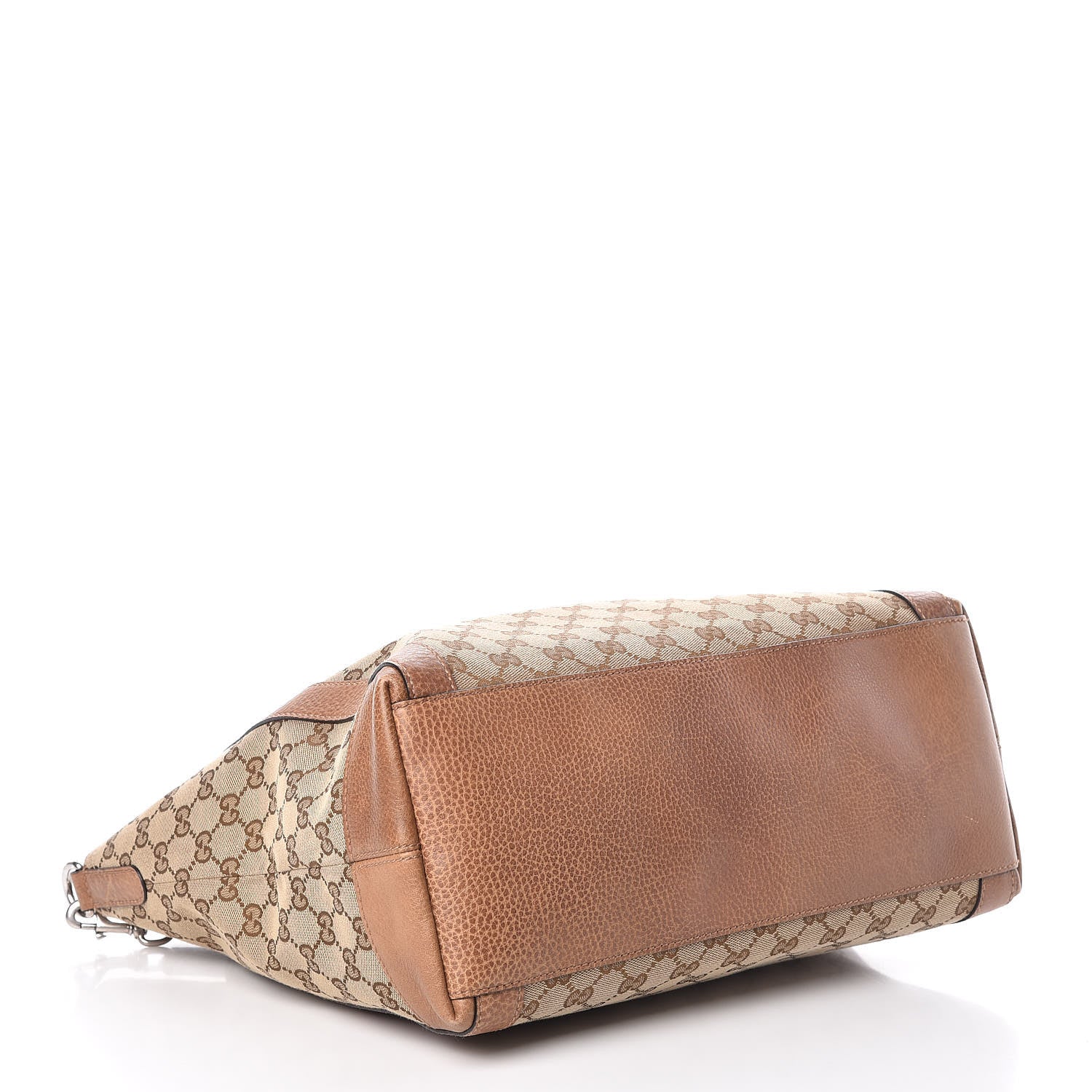Gucci Monogram Old Libeccio Medium Miss GG Top Handle Bag Beige Ebony Light Brown 4 of 12