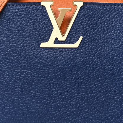 Louis Vuitton Taurillon Capucines BB Tour de France Blue 7 of 9