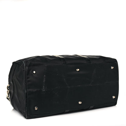 Prada Tessuto Nylon Saffiano Duffle Black 4 of 26