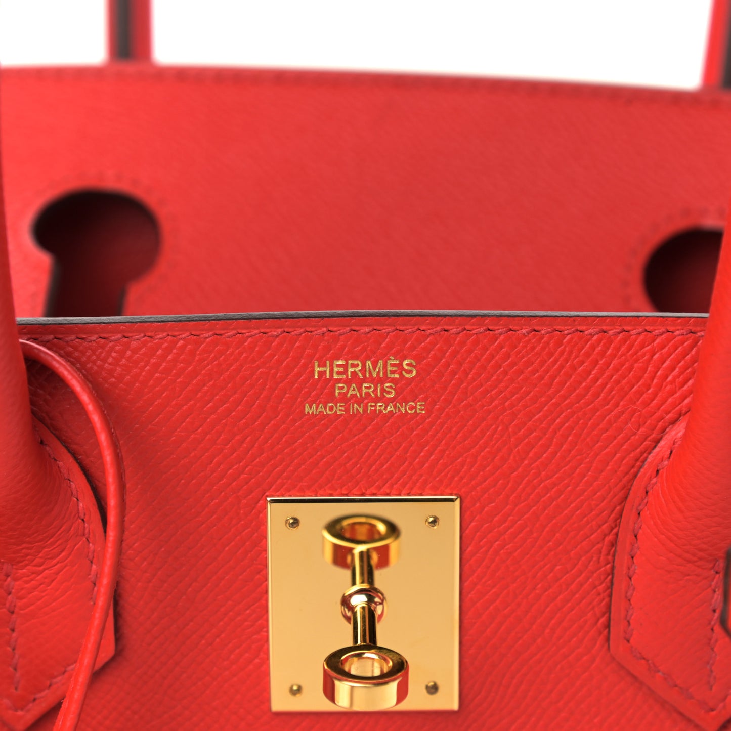 Epsom Birkin 30 Rouge De Coeur