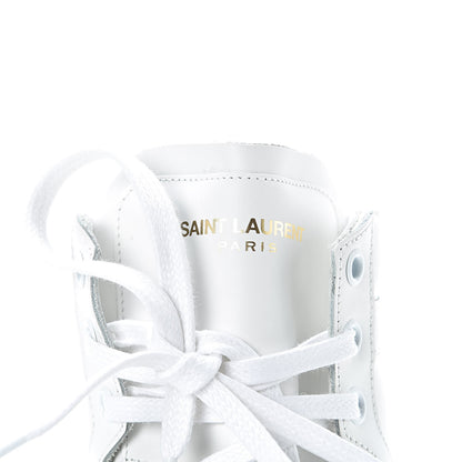 Saint Laurent Calfskin Mens Signature Court Classic SL/10H High Top Sneakers 41 Off White Multicolor Tie-Dye 8 of 26