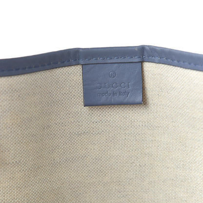 Gucci GG Supreme Stars Tote Blue 8 of 12