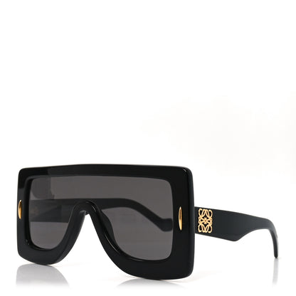 Loewe Acetate Anagram Shield Sunglasses LW40104I Black 1 of 7
