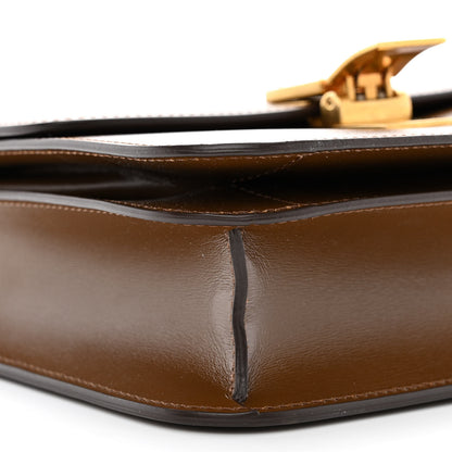 Celine Box Calfskin Teen Classic Box Flap Bag Camel 10 of 11