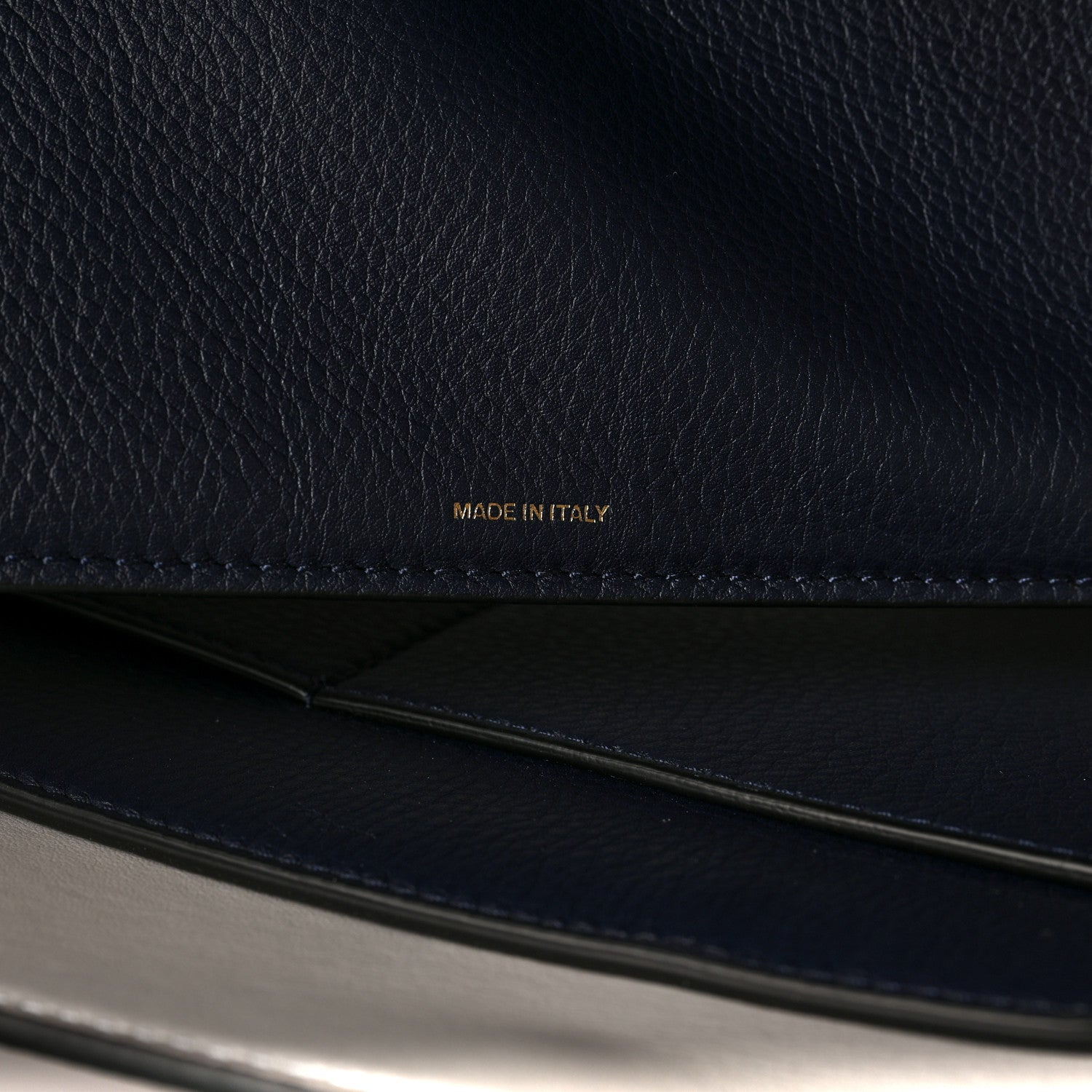 Burberry Soft Grain Calfskin Medium Belt Bag Navy Blue 6 of 8