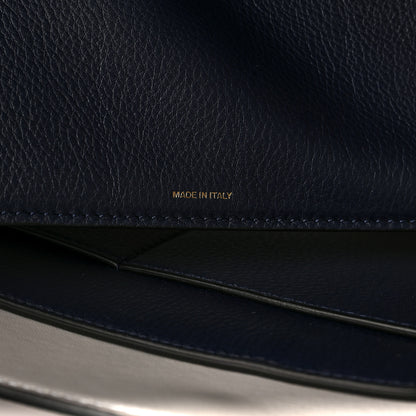 Burberry Soft Grain Calfskin Medium Belt Bag Navy Blue 6 of 8
