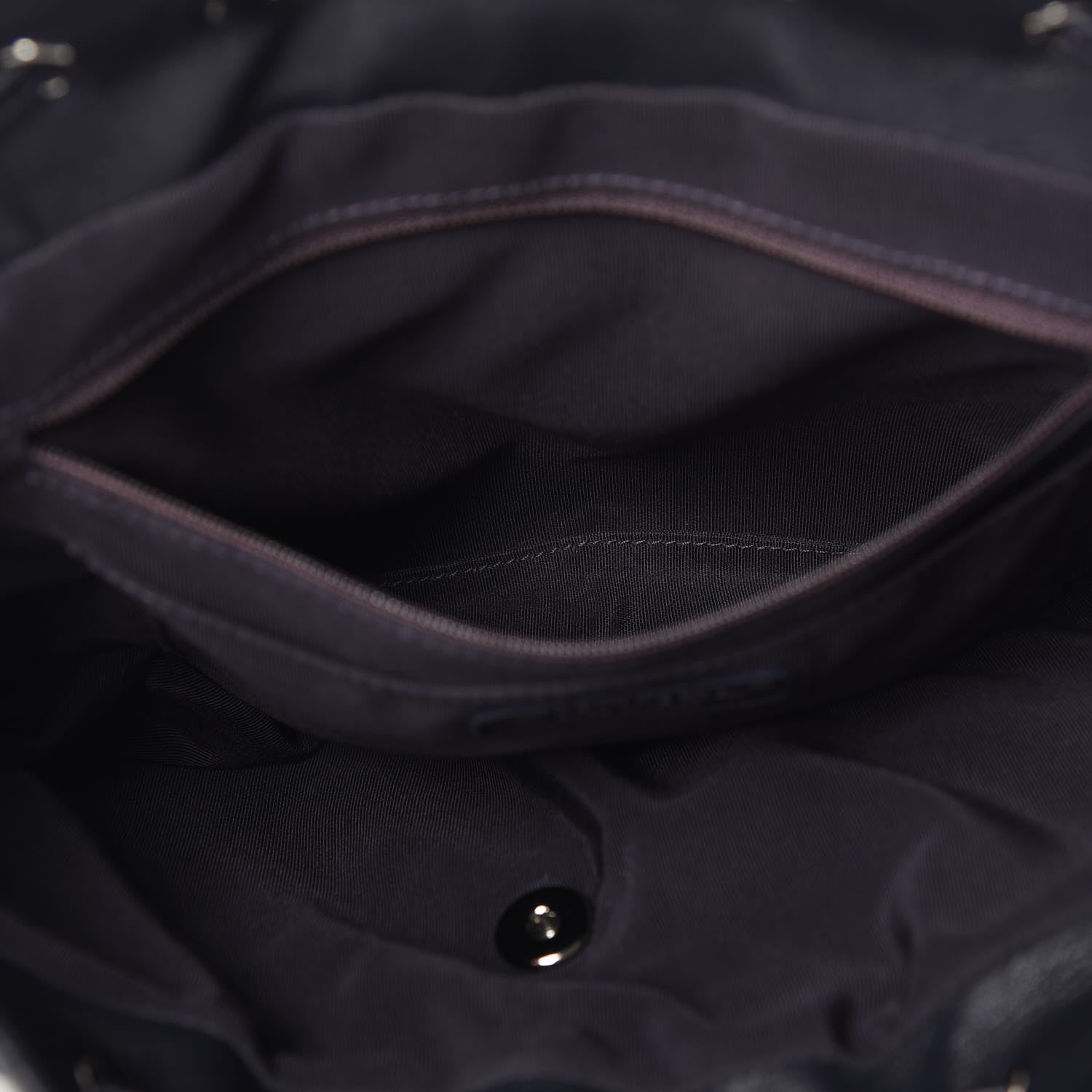 Chanel Lambskin Quilted Large Urban Spirit Backpack Navy 8 of 9