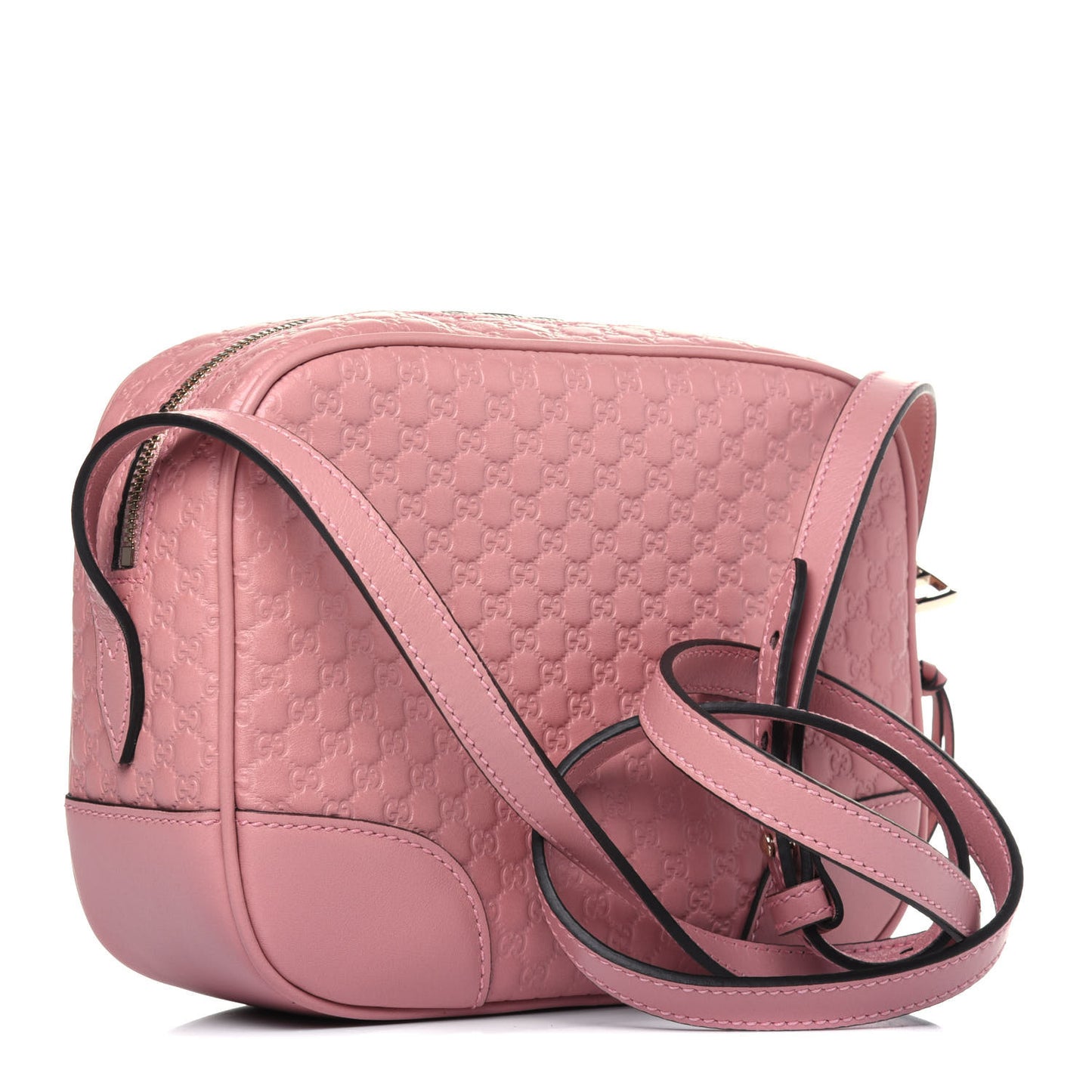 Soft Microguccissima Mini Bree Messenger Bag Soft Pink