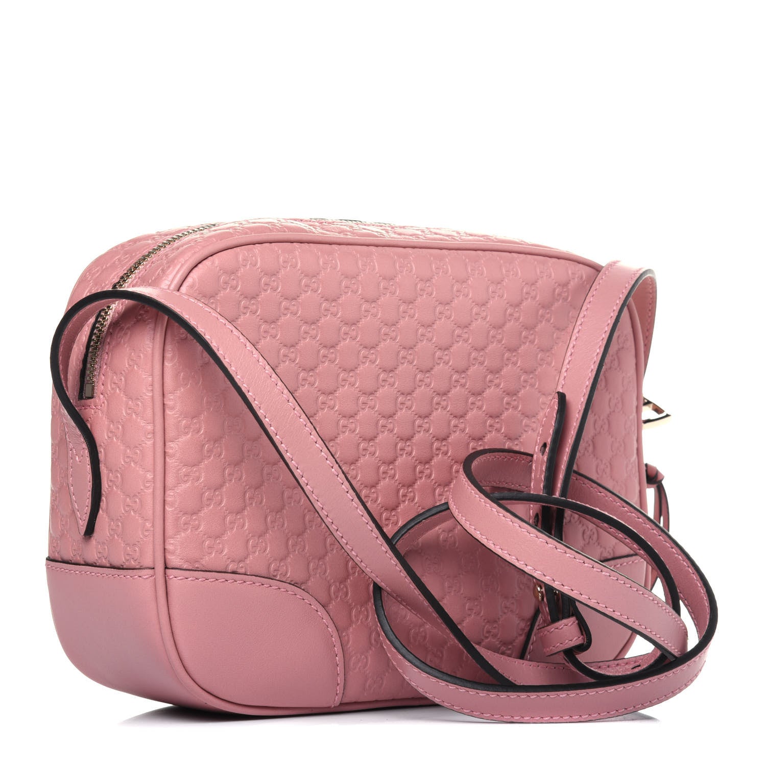 Gucci Soft Microguccissima Mini Bree Messenger Bag Soft Pink 3 of 14