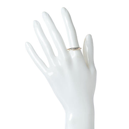 Hermes 18K Rose Gold Diamond Chaine d'Ancre Punk Ring 59 8.75 2 of 7