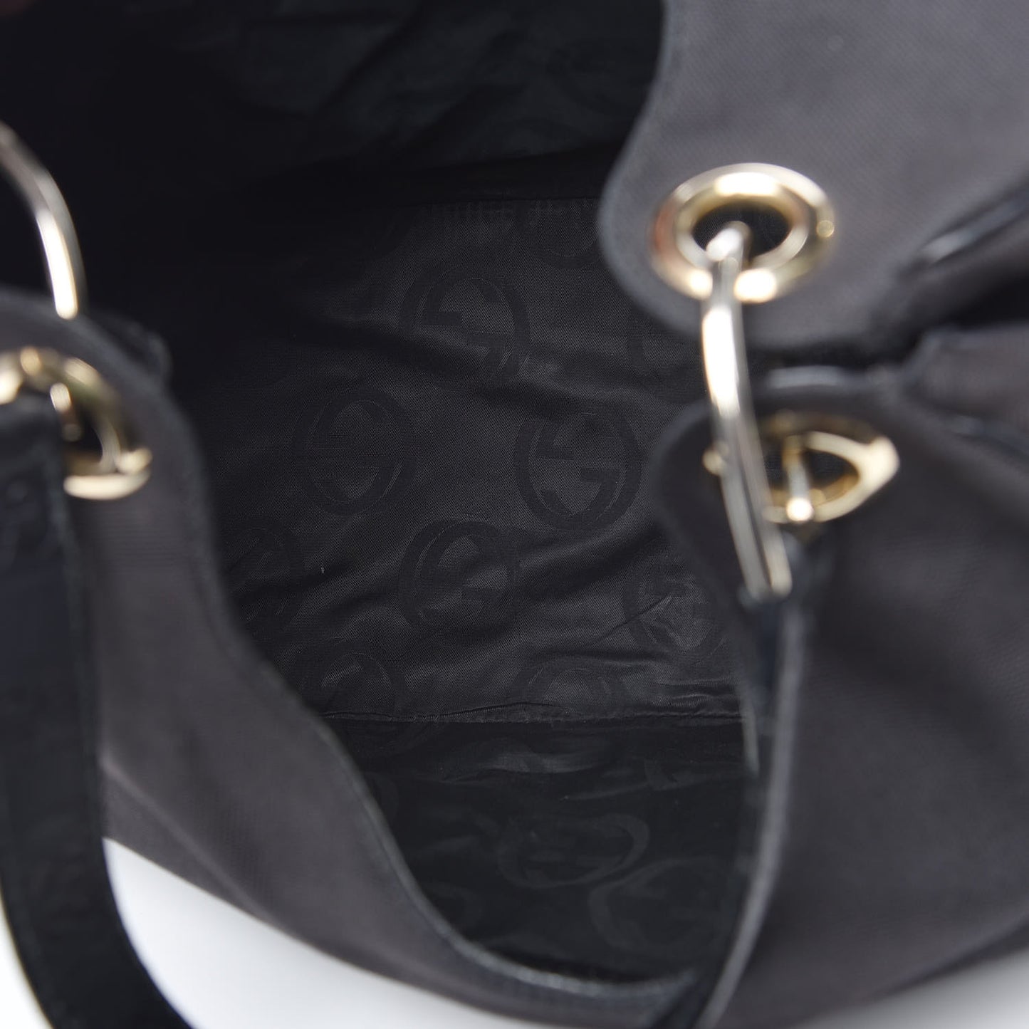 Canvas Guccissima Hobo Black