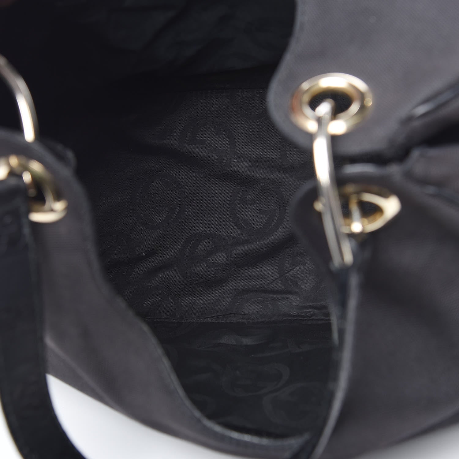 Gucci Canvas Guccissima Hobo Black 5 of 16