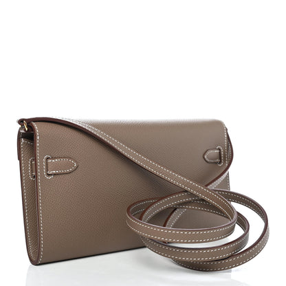 Hermes Epsom Kelly Wallet To Go Etoupe 2 of 4