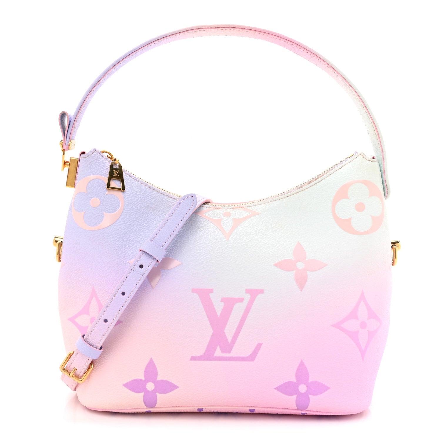 Louis Vuitton Monogram Giant Spring In The City Marshmallow Hobo PM Sunrise Pastel 1 of 11