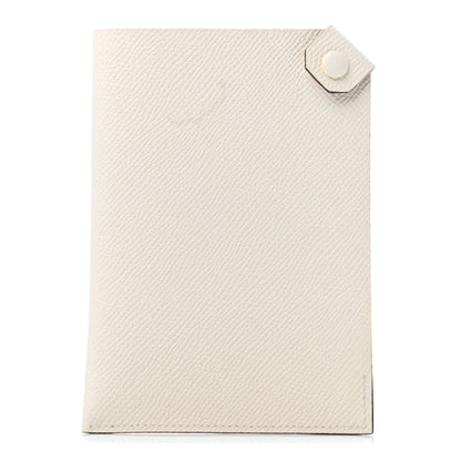 Hermes Epsom Tarmac PM Passport Holder Nata 1 of 7