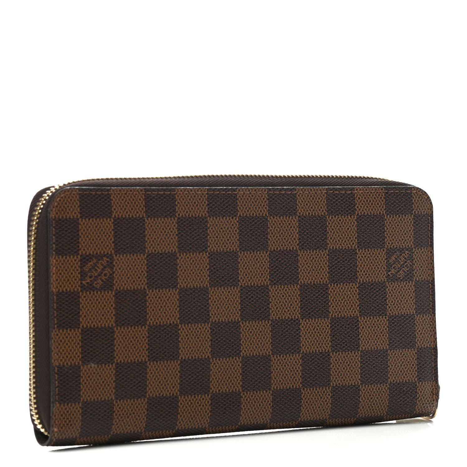 Louis Vuitton Damier Ebene Zippy Organizer Wallet 2 of 4