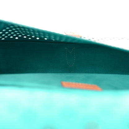 Louis Vuitton Monogram SC Flore Saumur Teal 5 of 10