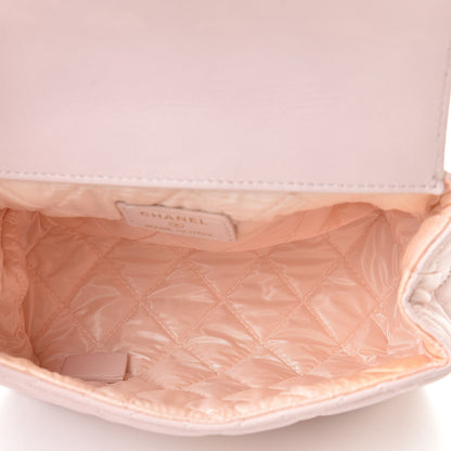 Chanel Lambskin Quilted Flap Cosmetic Case Rose Clair 5 of 11
