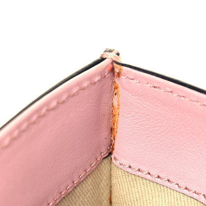 Valentino Garavani Vitello Medium Glam Lock Rockstud Flap Water Rose 13 of 14
