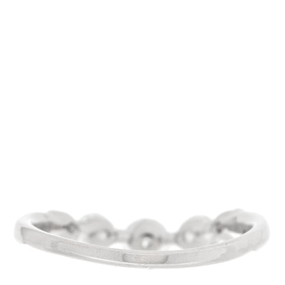 Parker & West by FASHIONPHILE Platinum Diamond .70ctw Curved Band Ring 51 5.75 4 of 10
