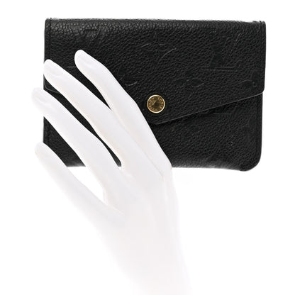 Louis Vuitton Empreinte Key Pouch Black 2 of 8