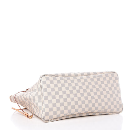 Louis Vuitton Damier Azur Neo Neverfull GM Rose Ballerine 5 of 10