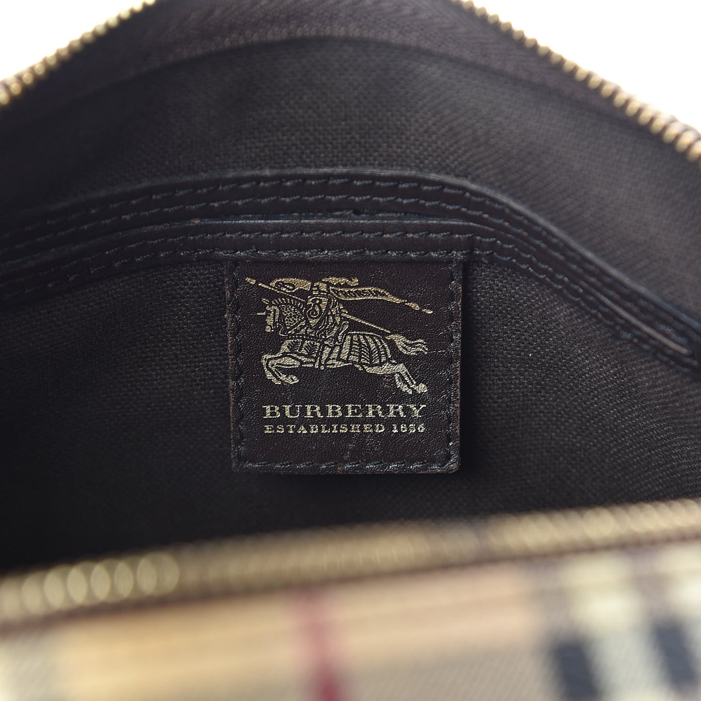 Haymarket Check Small Chester Bowling Bag Chocolate