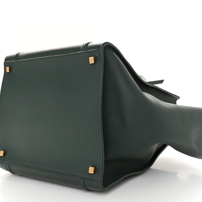 Celine Smooth Calfskin Medium Phantom Luggage Bottle Green Bottle Green 9 of 10