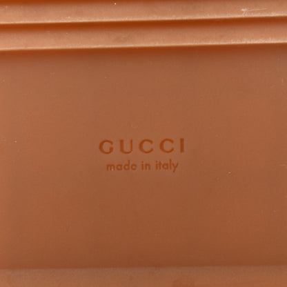 Gucci New Denim GG Monogram Angelina Platform 55mm Slide Sandals 36.5 Blue Tea 6 of 8