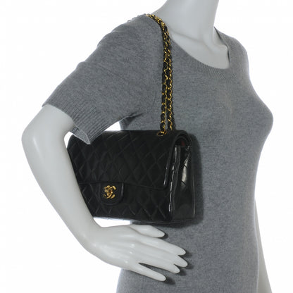 Chanel Lambskin Medium Double Flap Black 2 of 7