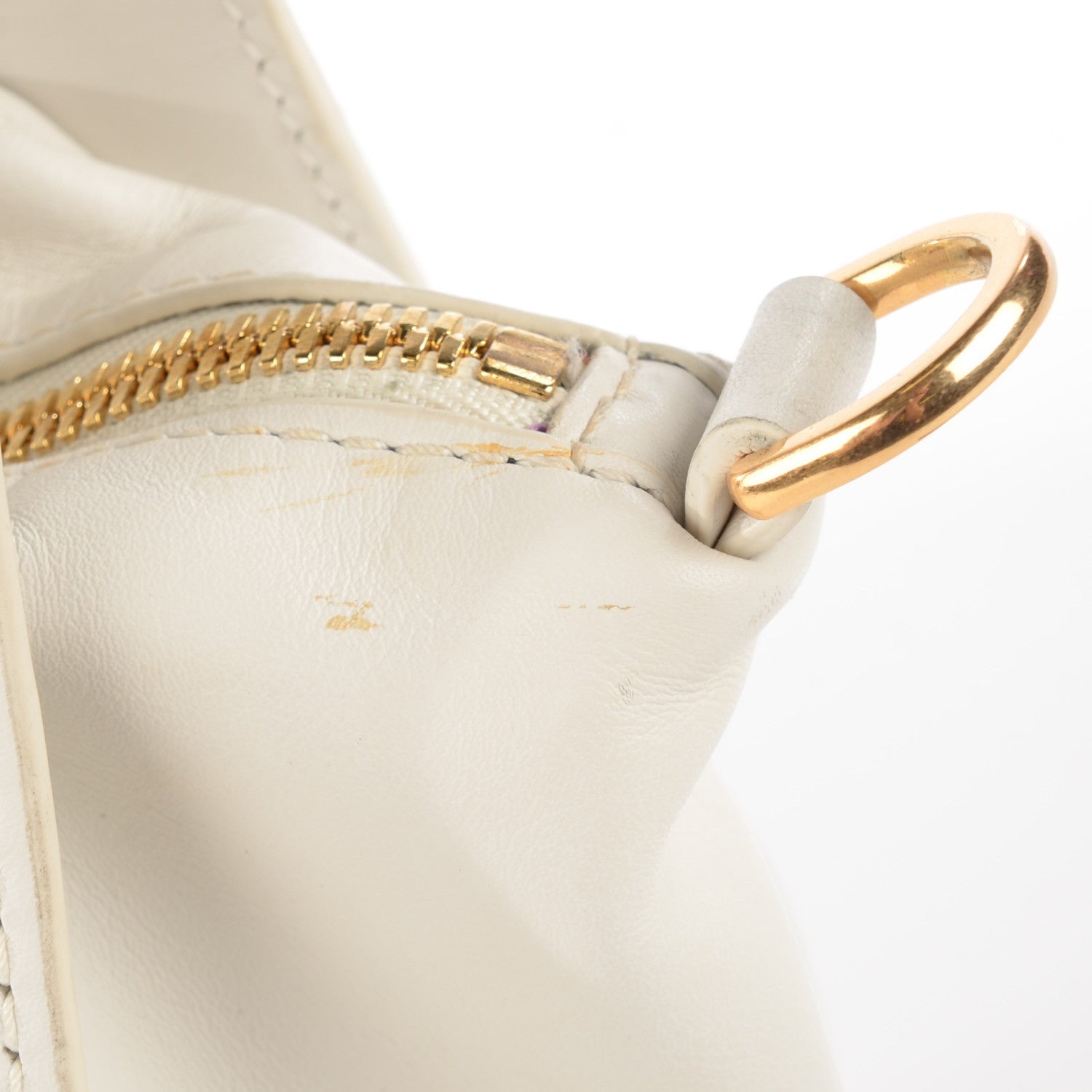 Alexander Wang Calfskin Pelican Satchel White 4 of 9