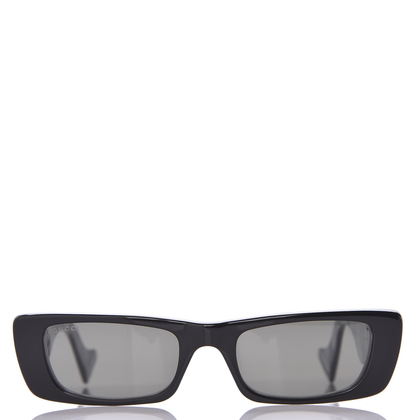 Acetate Rectangular Sunglasses GG0516S Black