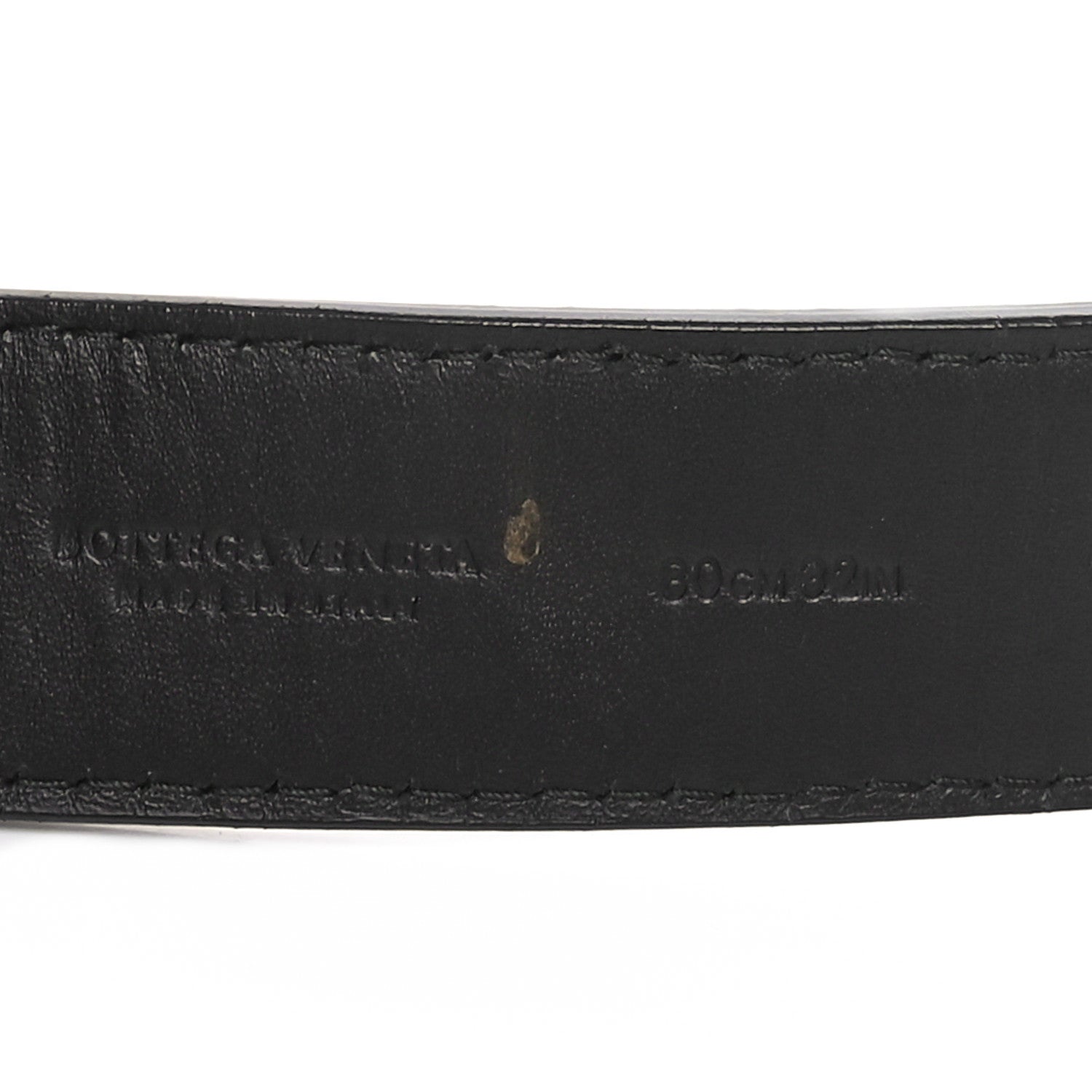 Bottega Veneta Nappa Intrecciato Belt 80 32 Black 3 of 5