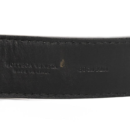 Bottega Veneta Nappa Intrecciato Belt 80 32 Black 3 of 5