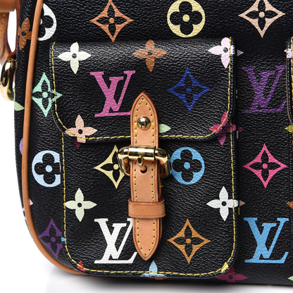 Louis Vuitton Monogram Multicolor Lodge PM Black 14 of 16