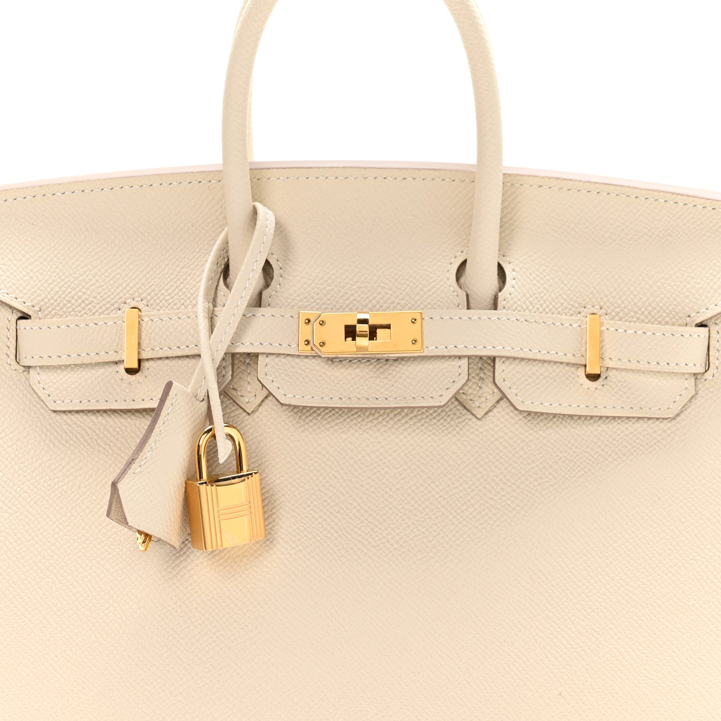 Epsom Birkin Sellier 25 Craie