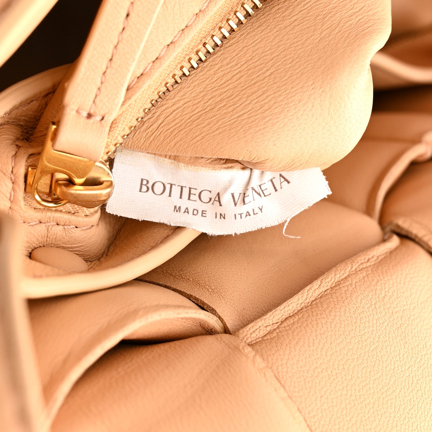 Bottega Veneta Nappa Maxi Intreccio Padded Cassette Crossbody Bag Almond 7 of 11