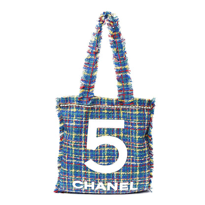 Chanel Tweed N°5 Tote White Multicolor 1 of 11