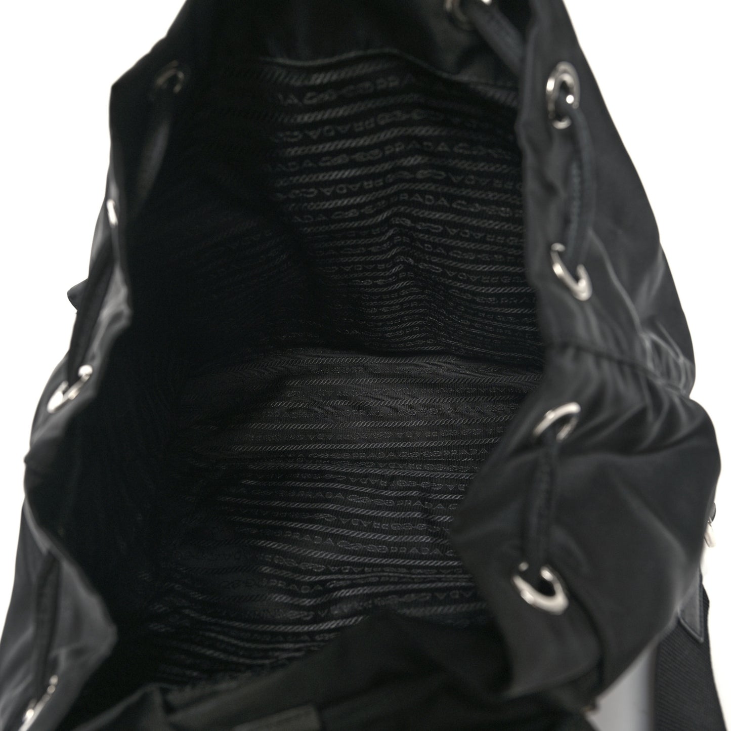 Nylon Vela Medium Backpack Black