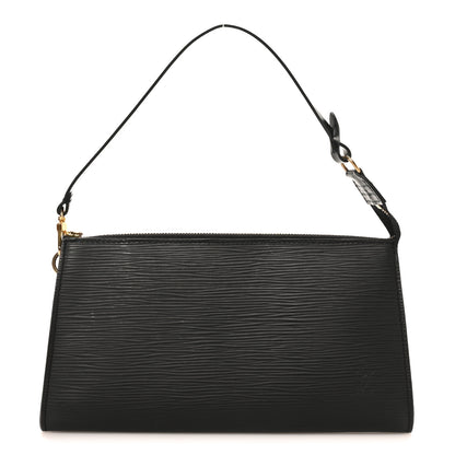 Louis Vuitton Epi Pochette Accessories 24 Black 1 of 10