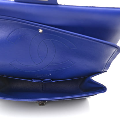 Chanel Patent Caviar Quilted 2.55 Reissue 227 Flap Royal Blue 5 of 10